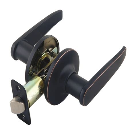 Delavan Passage Straight Door Handle Bronze ǀ Hardware & Locks ǀ Today