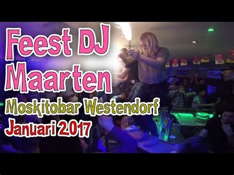 Feest DJ Maarten Moskitobar Westendorf Oostenrijk Januari 2017