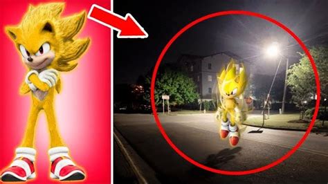 Gold Sonic Captados En Camara En La Vida Real Super Sonic Youtube