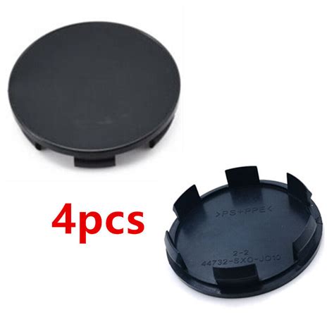 Pcs Black Mm Mm Universal Car Wheel Centre Hub Cover Center Abs