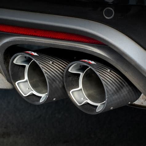 Borla Exhaust 2018 2023 Ford Mustang Gt Atak Cat Back Exhaust System Carbon Fiber Tips