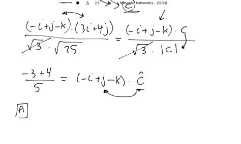 SOLVED If The Vector I J K Bisects The Angle Between 3 I 4 J And