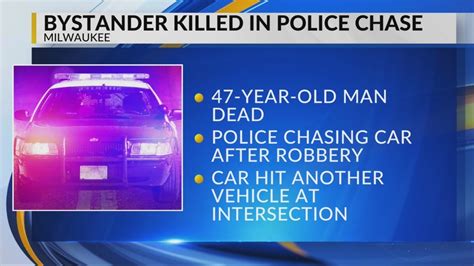 Bystander Killed In Wisconsin Police Chase Youtube