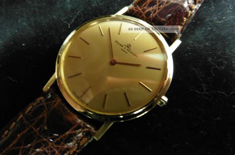 Baume Mercier Gold Dau Hau Herrenuhr Luxus Klassisch Uhr Automatik Watch