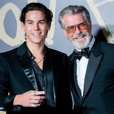 Pierce Brosnan and His Son Paris Are Basically Twins in Italian ...