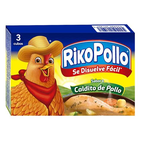 Caldo De Pollo Riko Pollo En Cubo Piezas F Nix El Super De Casa