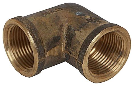 Brasshards Elbow Female And Female Brass 15mm Mitre 10