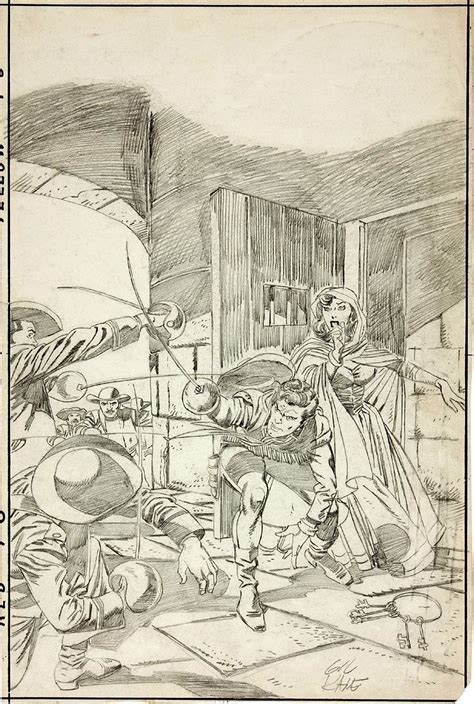 Gil Kane All American Western 122 Detailed Cover Pencils Flickr