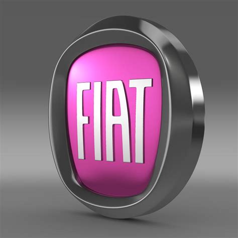 Fiat Logo 3D Model - FlatPyramid