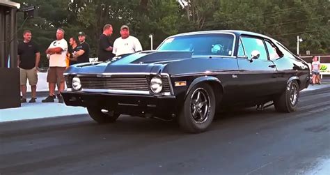 Chevy Nova Drag Racing at Xtreme Outlaw Series | Hot Cars