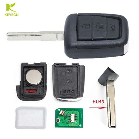 KEYECU Replacement New 3 1 Button Remote Key Fob 315MHz 433MHz ID46