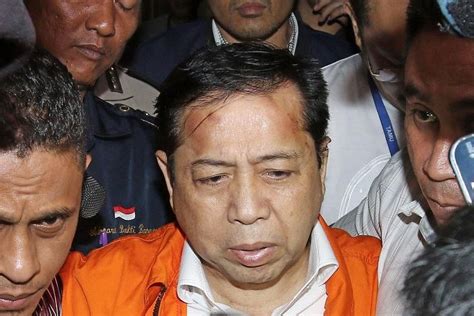 Defence lawyers part ways with Setya Novanto ahead of graft trial | The Straits Times