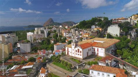 Vid O Stock Rio De Janeiro Brasil May Aerial Drone Panorama