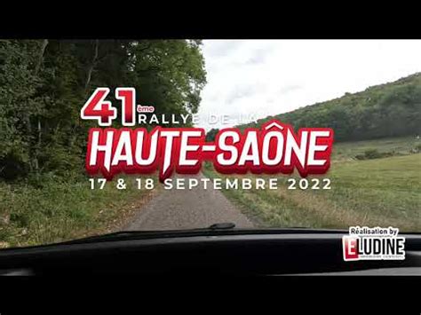 Rallye De La Haute Sa Ne Es Youtube