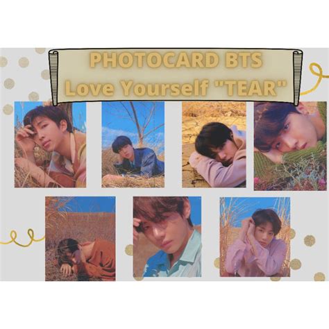 Jual Photocard Bts Love Yourself Tear Permission To Dance