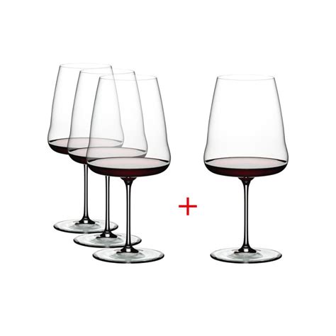 Riedel Winewings Cabernet Sauvignon Wine Glass Pay 3 Get 4 Set Of 4 Wayfair