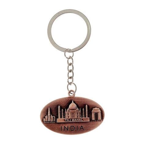 Long Souvenir Taj Mahal India Keychain, Packaging Type: Packet at Rs 40 ...