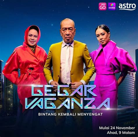 Senarai Lagu Tugasan Konsert Minggu Gegar Vaganza Musim