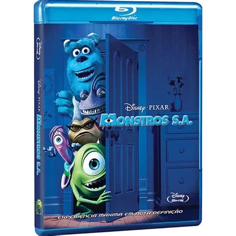 Blu Ray Monstros S A Original Disney Pixar Novo Lacrado Mercadolivre