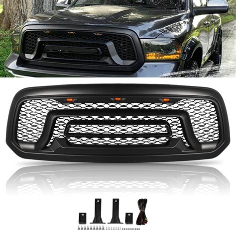 Dodge Ram 1500 Rebel Front Grille Assembly Black Mopar Oem Automotive