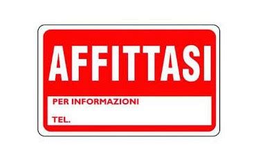 Cartello Segnaletico Affittasi Marchese Stefano Srl