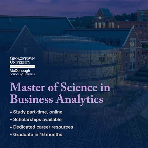 Georgetown University Mcdonough School Of Business On Linkedin Master