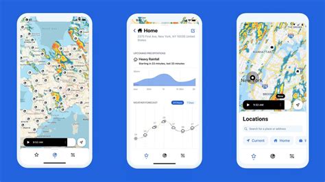 L App de météo RainViewer s offre une mise à jour majeure interface