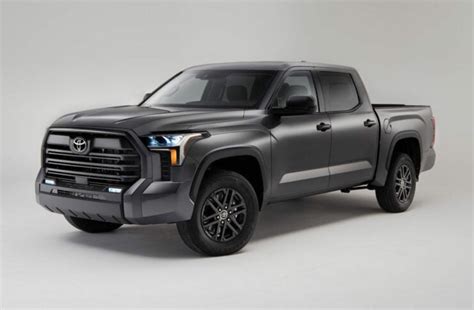 2023 Toyota Tundra Sr5 Gets Dark Minimal Look With Sx Package