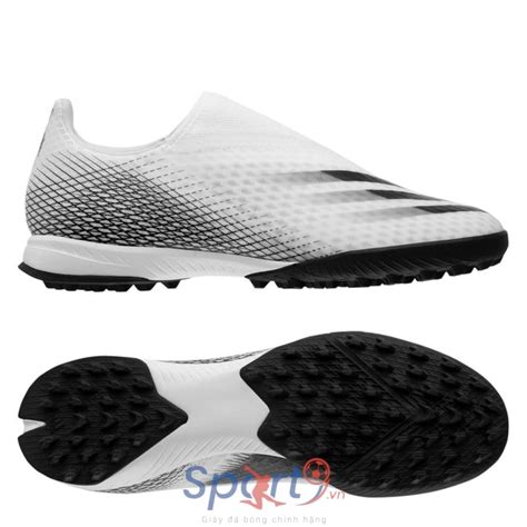 Adidas X Ghosted 3 Laceless Tf Inflight Footwear White Core Black