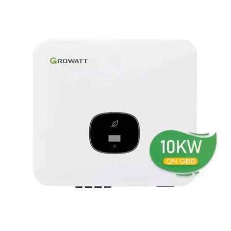 Growatt Min10000tl X 10kw Single Phase On Grid Solar Inverter Residential Storage Inverter