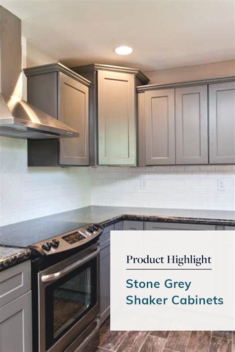 The Epitome Of The Perfect Grey Shaker Cabinet With Our Stone Grey