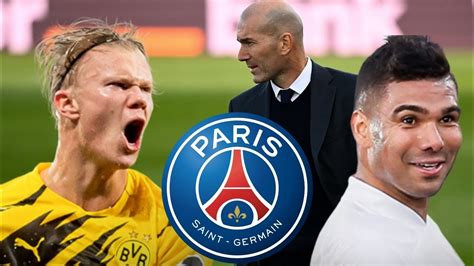 Psg Zidane Annonce Son Arriv E Paris Fonce Sur Casemiro Raiola Envoie