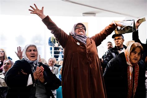 In Photos Reaction As Bosnian Serb Military Chief Ratko Mladic