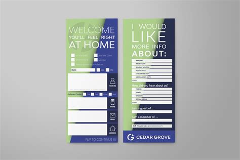 Connection Cards Design & Print | Church Outreach Media