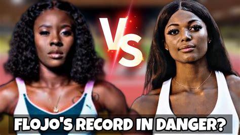 Gabby Thomas Vs Shericka Jackson Crazy 200m Battle Monaco Diamond