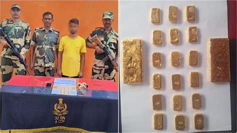 Bsf Tightened Its Grip On Gold Smuggling Smuggler Caught With Gold