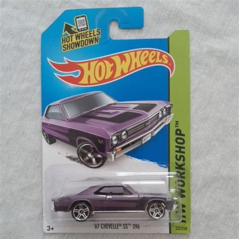 Hot Wheels 67 Chevelle SS 396 Hw Workshop 2015 Muscle Shopee Brasil