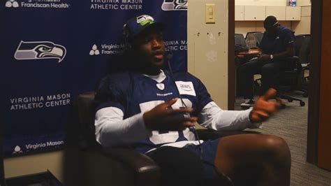 Video Seattle Seahawks DL Boye Mafe On Improvements To The Pass Rush