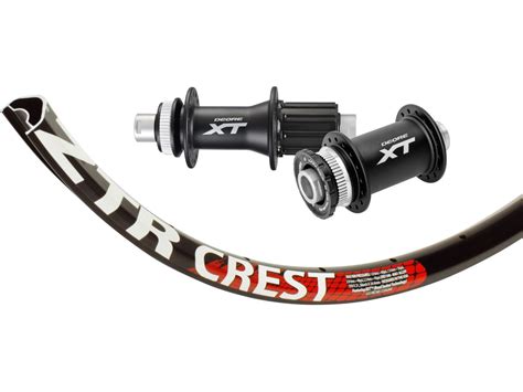 Stan S NoTubes ZTR Crest 26 Shimano XT 788 Centerlock Schwarz