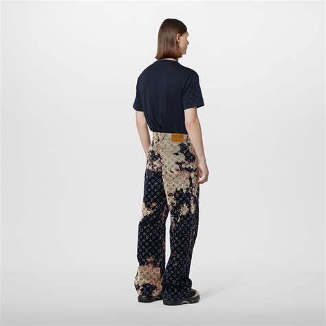 Monogram Denim Pants Ready To Wear Louis Vuitton