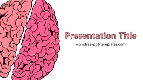 Powerpoint Template Free Brain