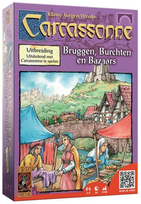 Carcassonne Bruggen Burchten En Bazaars Uitbreidingset Bordspel 999