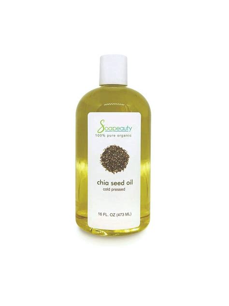 Amazon Chia Seed Oil Organic Carrier Cold Pressed Natural