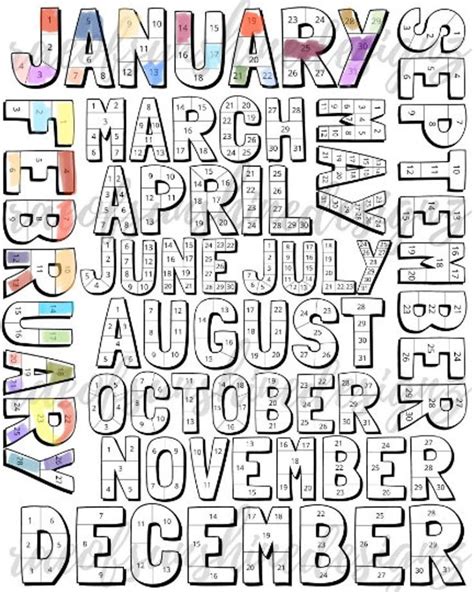 Habit Tracker Printable Yearly Habit Tracker 2024 Habit Tracker Goal