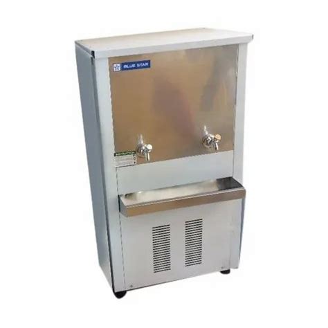 Silver Blue Star Stainless Steel Water Cooler 120 Ltr Warranty 1 Year