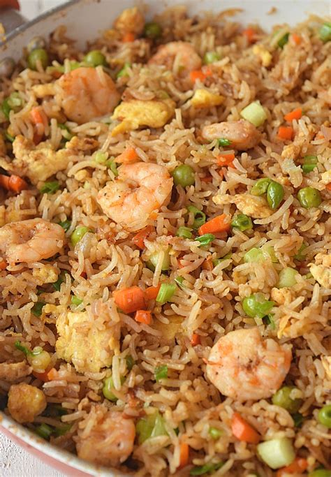 Authentic Chinese Shrimp Fried Rice Savory Bites Recipes A Food Blog With Quick And Easy Recipes