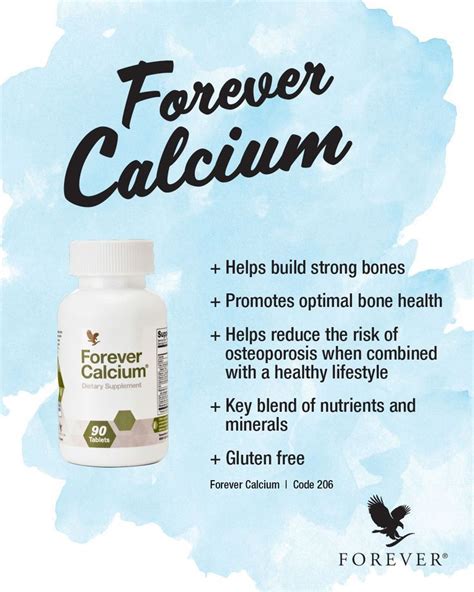 Forever Calcium | Forever living products, Forever living aloe vera ...