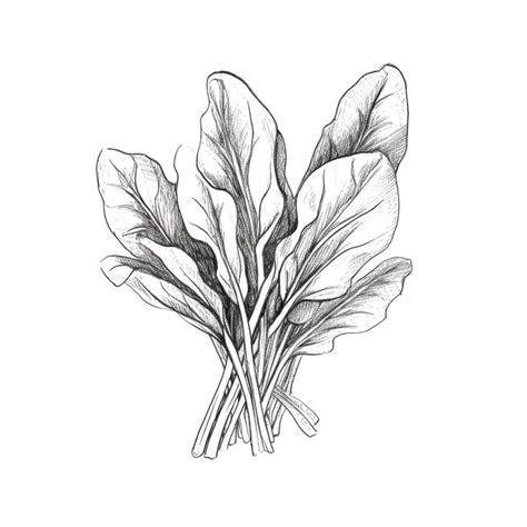 Premium Ai Image Leaf Spinach Ai Generated