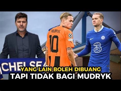 Pochettino Keluarkan Jurus Andalannya Biar Mudryk Tampil Gacor Di