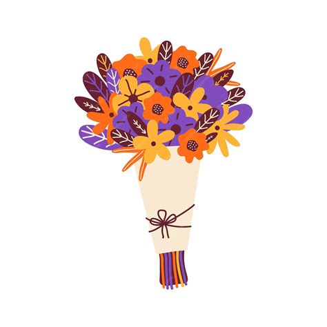 March Flowers Clip Art